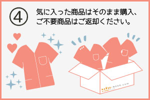 ④購入・返品