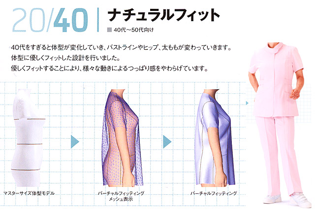 40代〜50代向け「ナチュラルフィット」